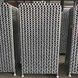 900 mm verzinktes Cuplock -Gerüstsystem Ledger